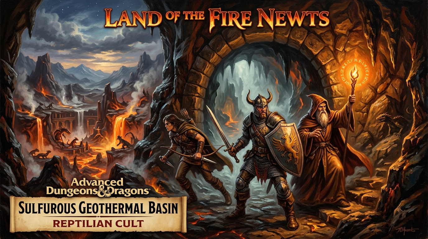 Land of the Fire Newts