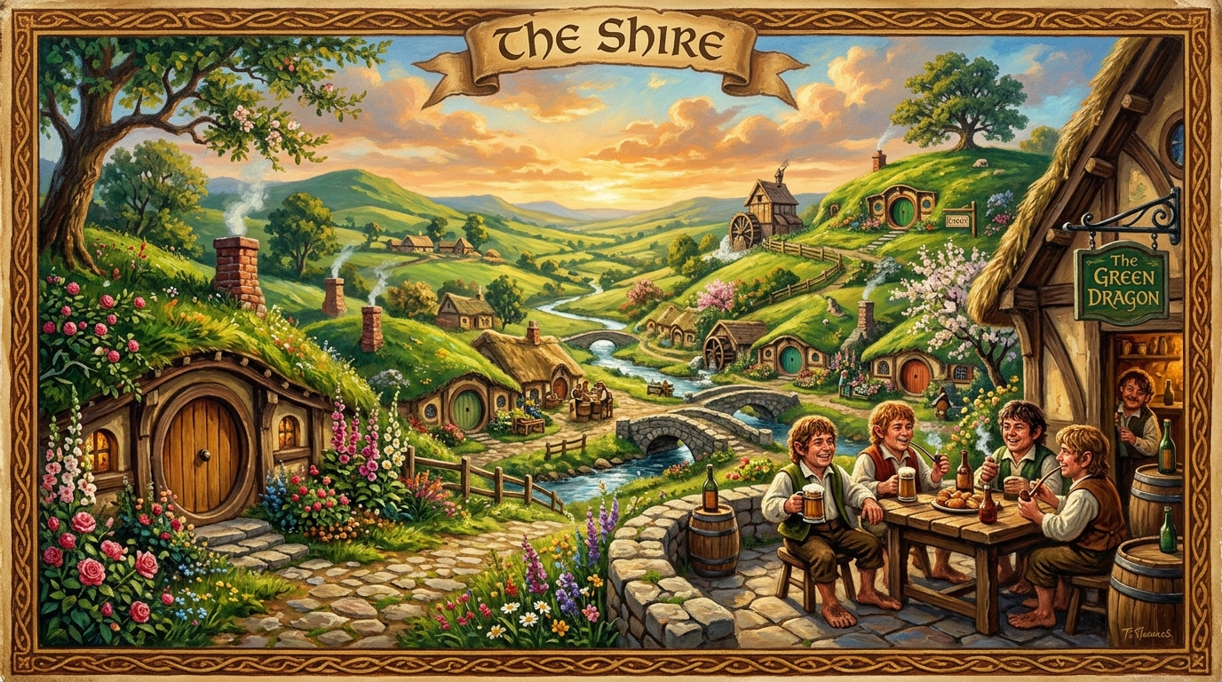 The Shire of the Halflings